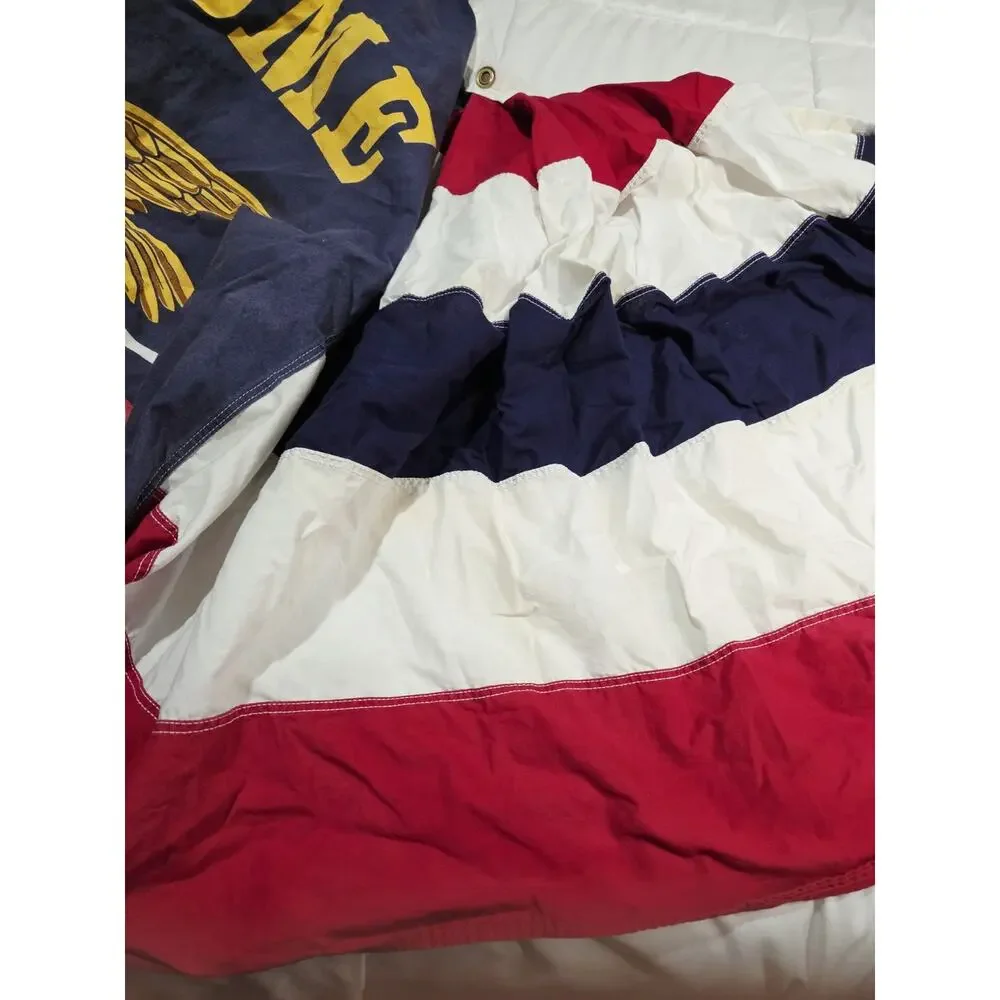 Everwear Pleated Fan Patriotic American Eagle Flag/Banner Decoration USA 100'